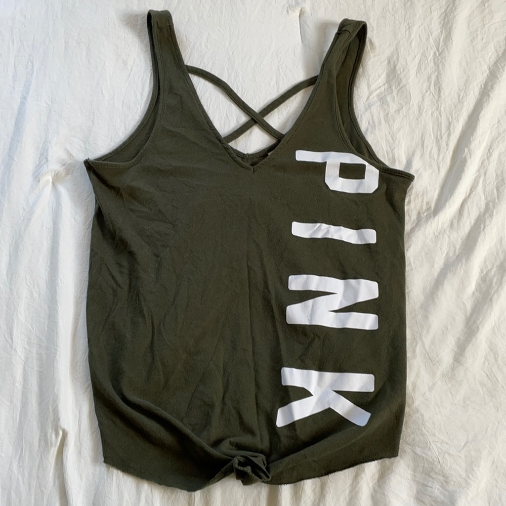 Pink tank top